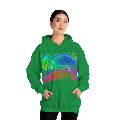 Colorfully Swirled Hoodie