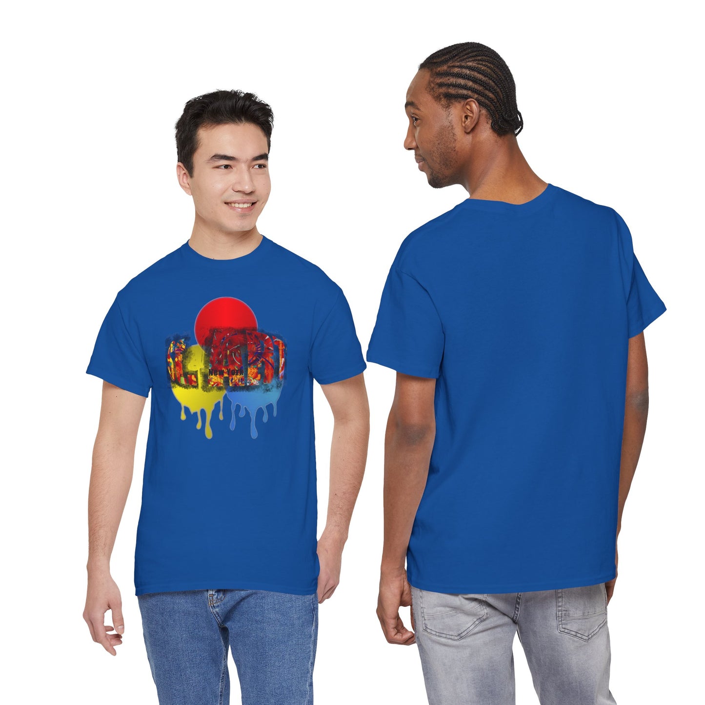 St.ART-NYC Logo Stencil Tee — Futuristic Streetwear Graphic T-Shirt
