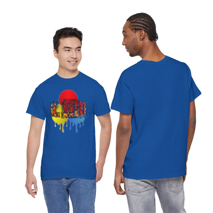 St.ART-NYC Logo Stencil Tee — Futuristic Streetwear Graphic T-Shirt