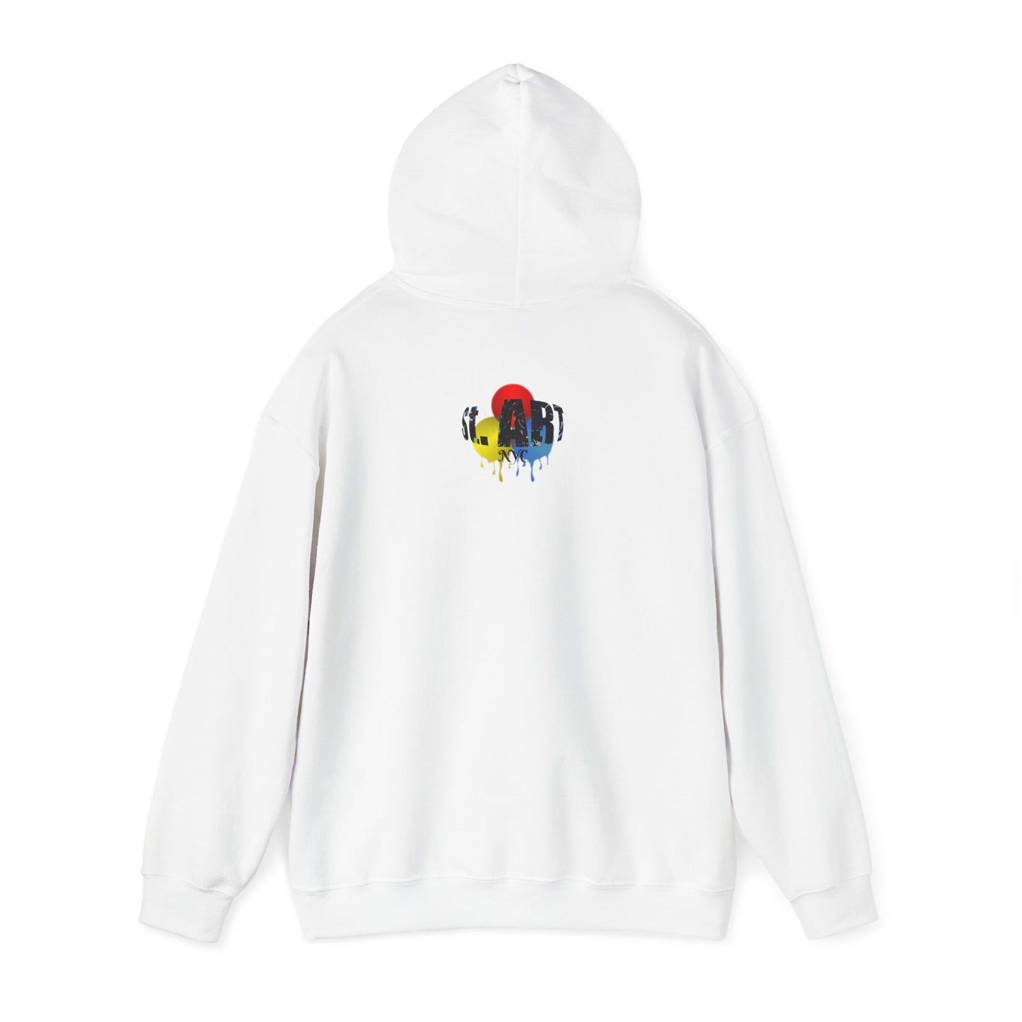 St. ART Reverse shaded graphic Hoodie