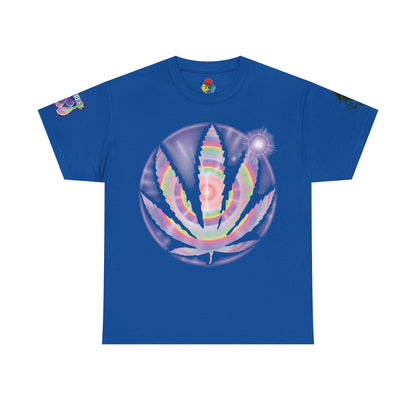 Weed leaf graffiti
