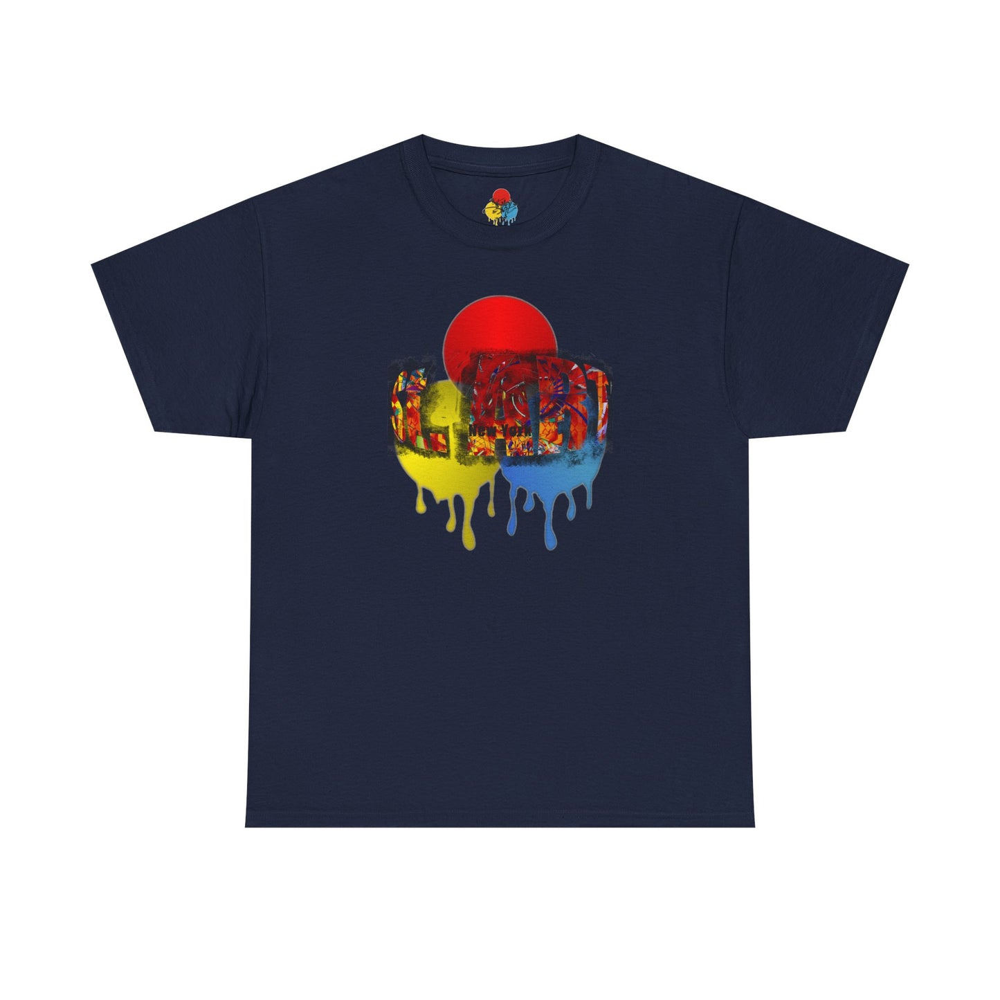 St.ART-NYC Logo Stencil Tee — Futuristic Streetwear Graphic T-Shirt