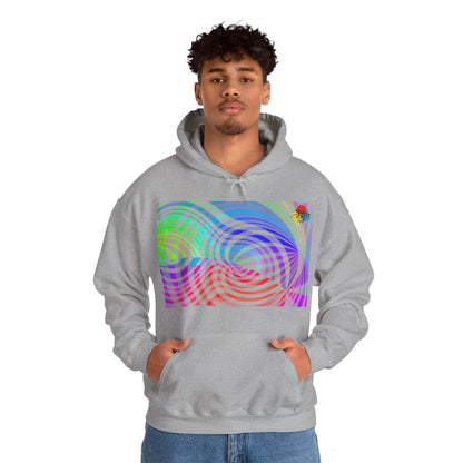 Colorfully Swirled Hoodie