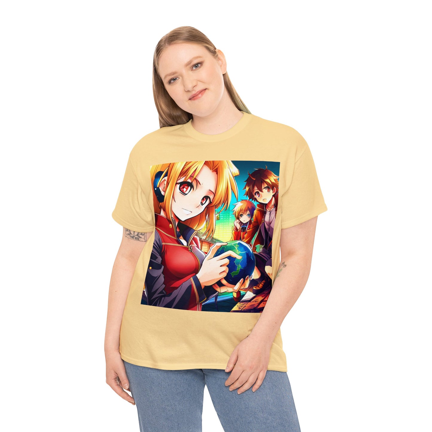 Anime Unisex Heavy Cotton Tee