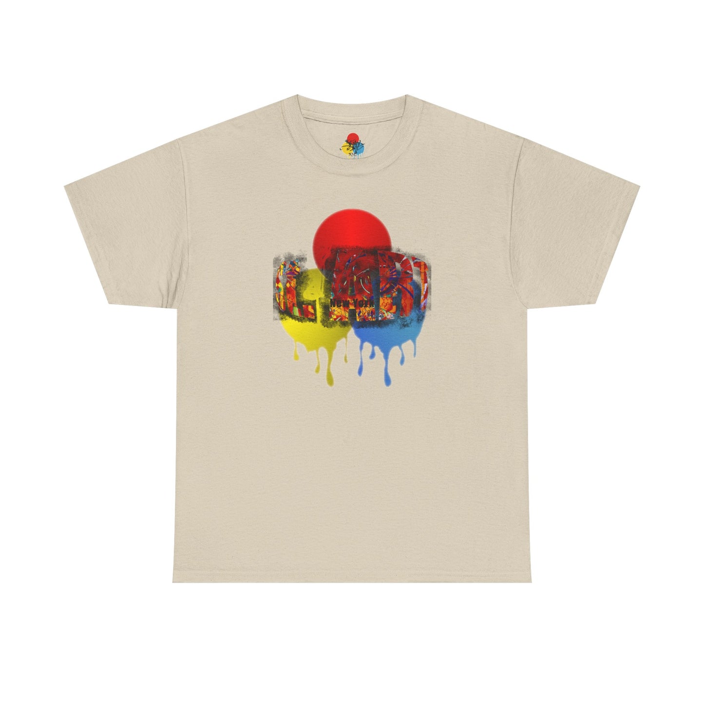 St.ART-NYC Logo Stencil Tee — Futuristic Streetwear Graphic T-Shirt