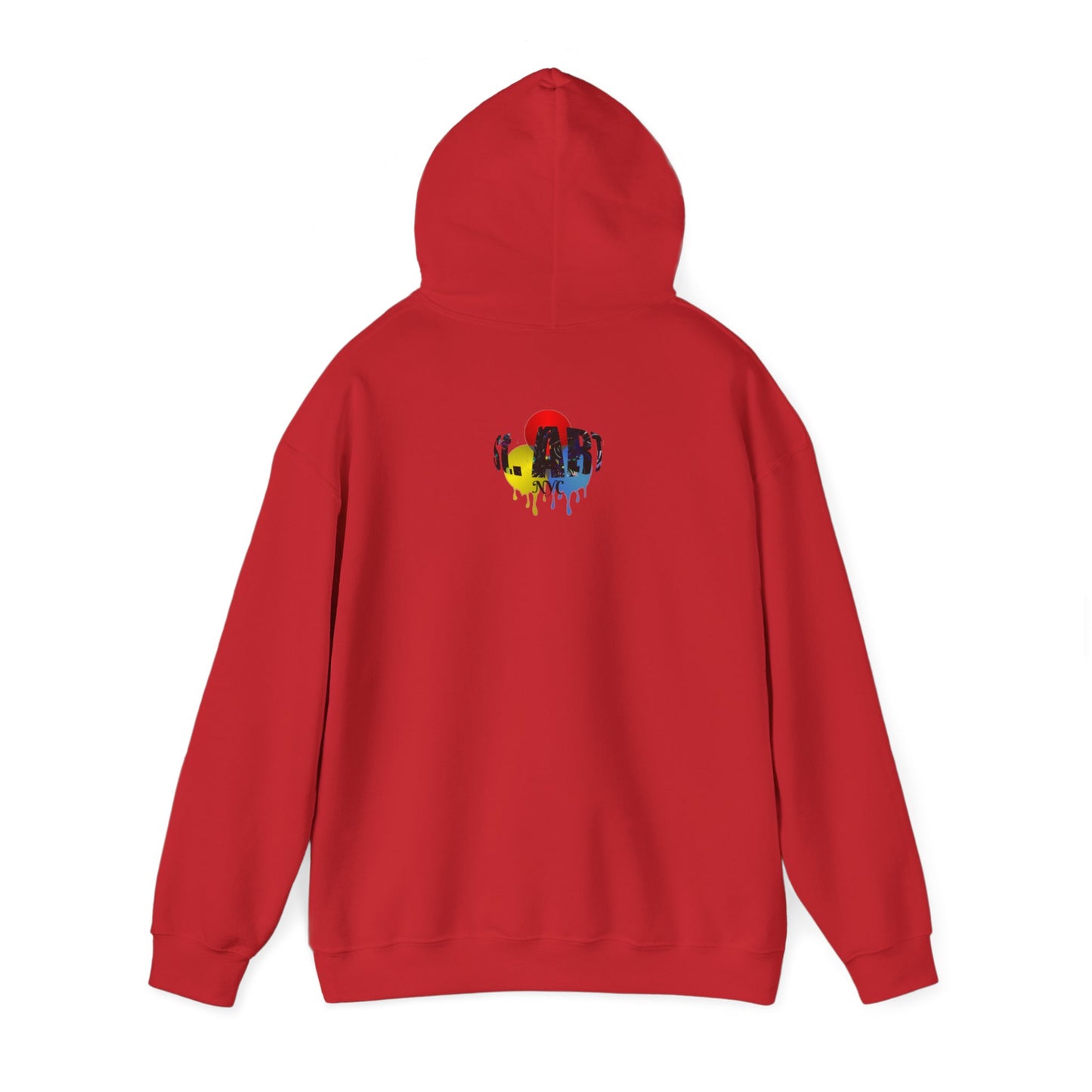 St. ART Reverse shaded graphic Hoodie