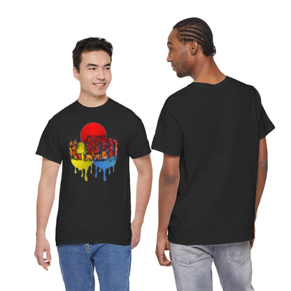 St.ART-NYC Logo Stencil Tee — Futuristic Streetwear Graphic T-Shirt