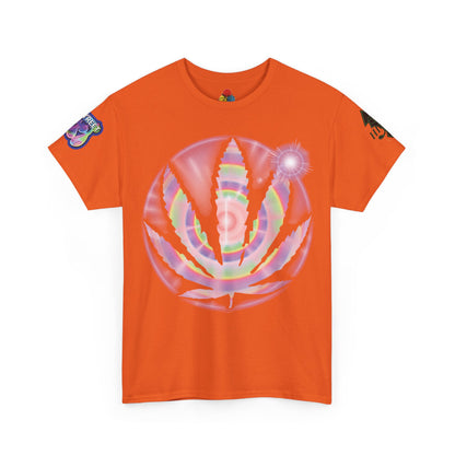 Weed leaf graffiti