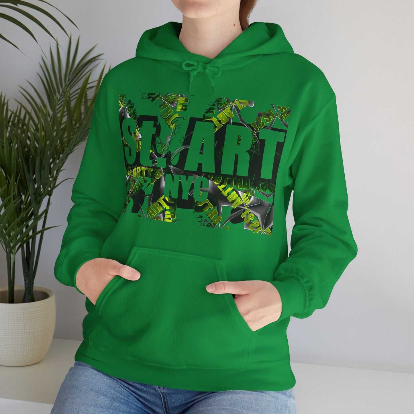 St. ART Reverse shaded graphic Hoodie