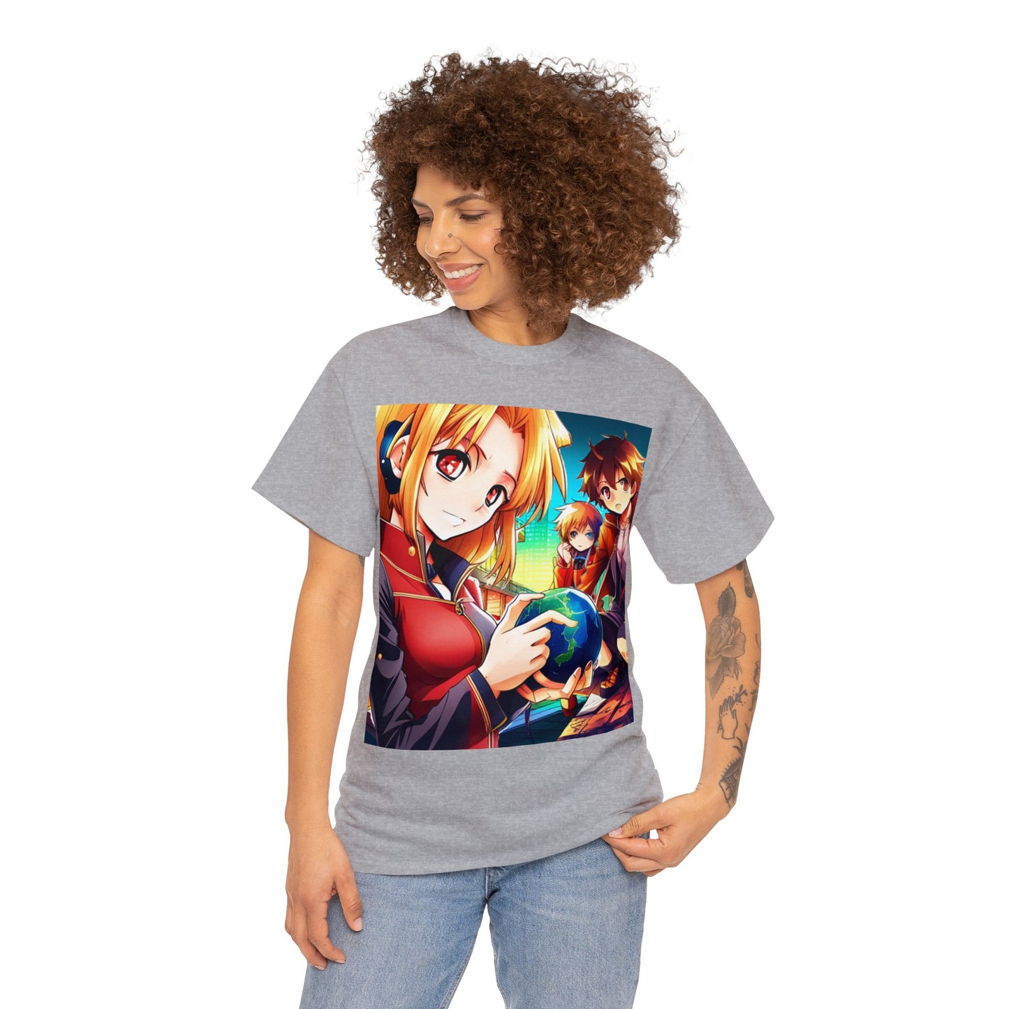 Anime Unisex Heavy Cotton Tee