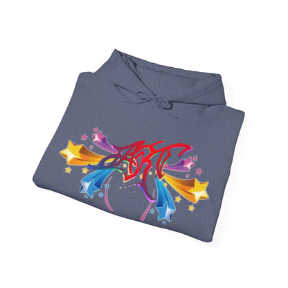 Star Burst Graffiti Hoodie — Luxury NYC Streetwear