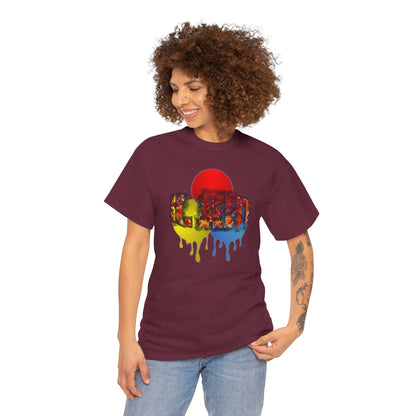 St.ART-NYC Logo Stencil Tee — Futuristic Streetwear Graphic T-Shirt