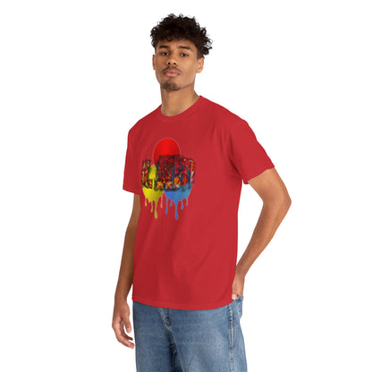 St.ART-NYC Logo Stencil Tee — Futuristic Streetwear Graphic T-Shirt