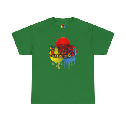 St.ART-NYC Logo Stencil Tee — Futuristic Streetwear Graphic T-Shirt