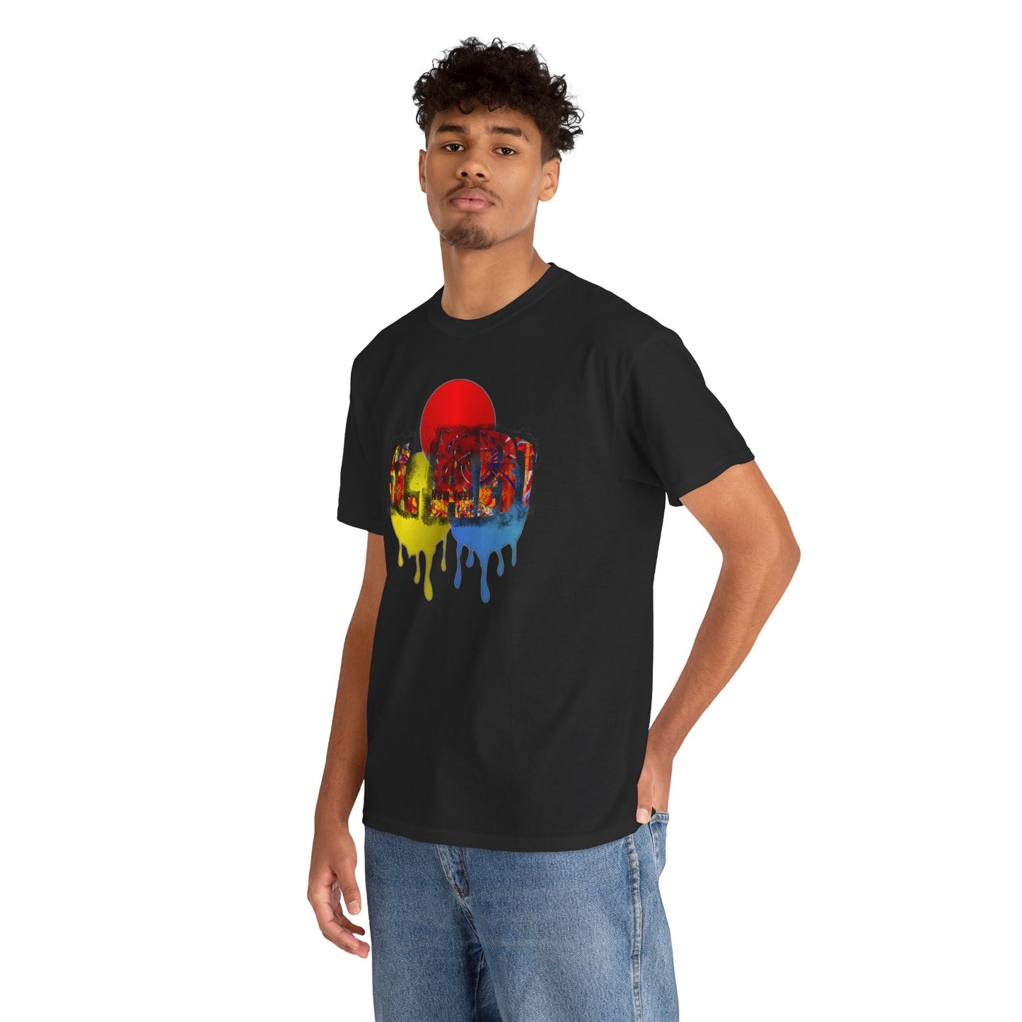 St.ART-NYC Logo Stencil Tee — Futuristic Streetwear Graphic T-Shirt