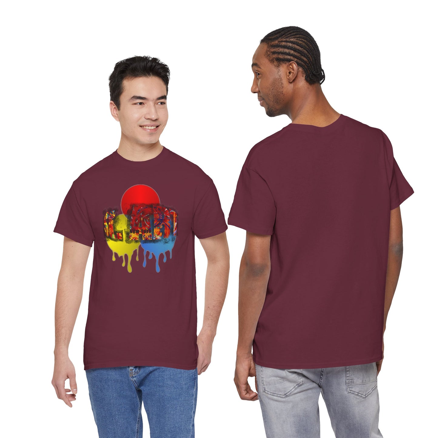 St.ART-NYC Logo Stencil Tee — Futuristic Streetwear Graphic T-Shirt