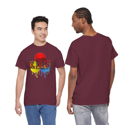 St.ART-NYC Logo Stencil Tee — Futuristic Streetwear Graphic T-Shirt