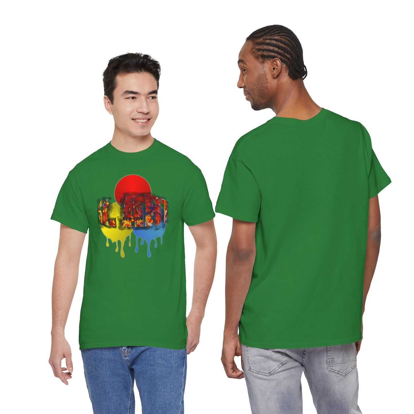 St.ART-NYC Logo Stencil Tee — Futuristic Streetwear Graphic T-Shirt