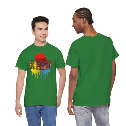 St.ART-NYC Logo Stencil Tee — Futuristic Streetwear Graphic T-Shirt