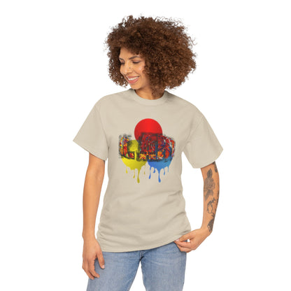St.ART-NYC Logo Stencil Tee — Futuristic Streetwear Graphic T-Shirt