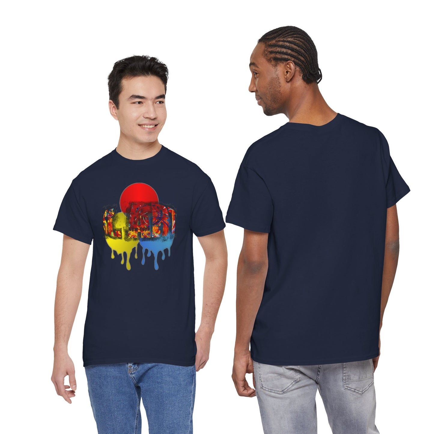 St.ART-NYC Logo Stencil Tee — Futuristic Streetwear Graphic T-Shirt
