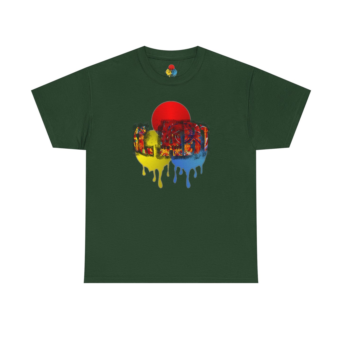 St.ART-NYC Logo Stencil Tee — Futuristic Streetwear Graphic T-Shirt