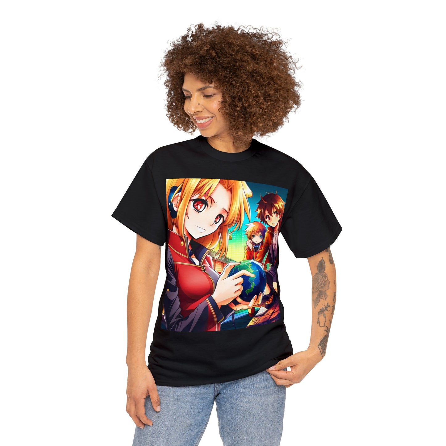 Anime Unisex Heavy Cotton Tee