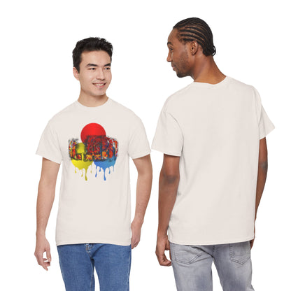 St.ART-NYC Logo Stencil Tee — Futuristic Streetwear Graphic T-Shirt