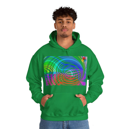 Colorfully Swirled Hoodie