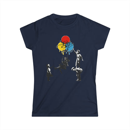 I think its a Bansky Women's Softstyle Tee