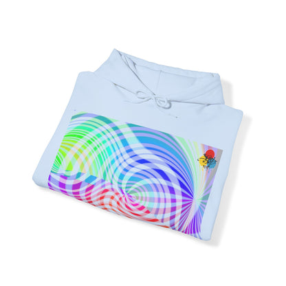 Colorfully Swirled Hoodie