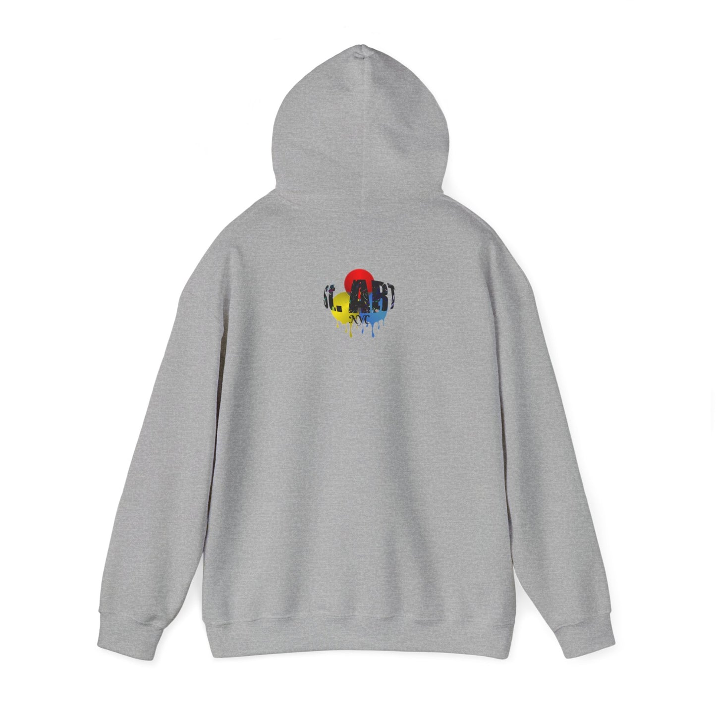 St. ART Reverse shaded graphic Hoodie