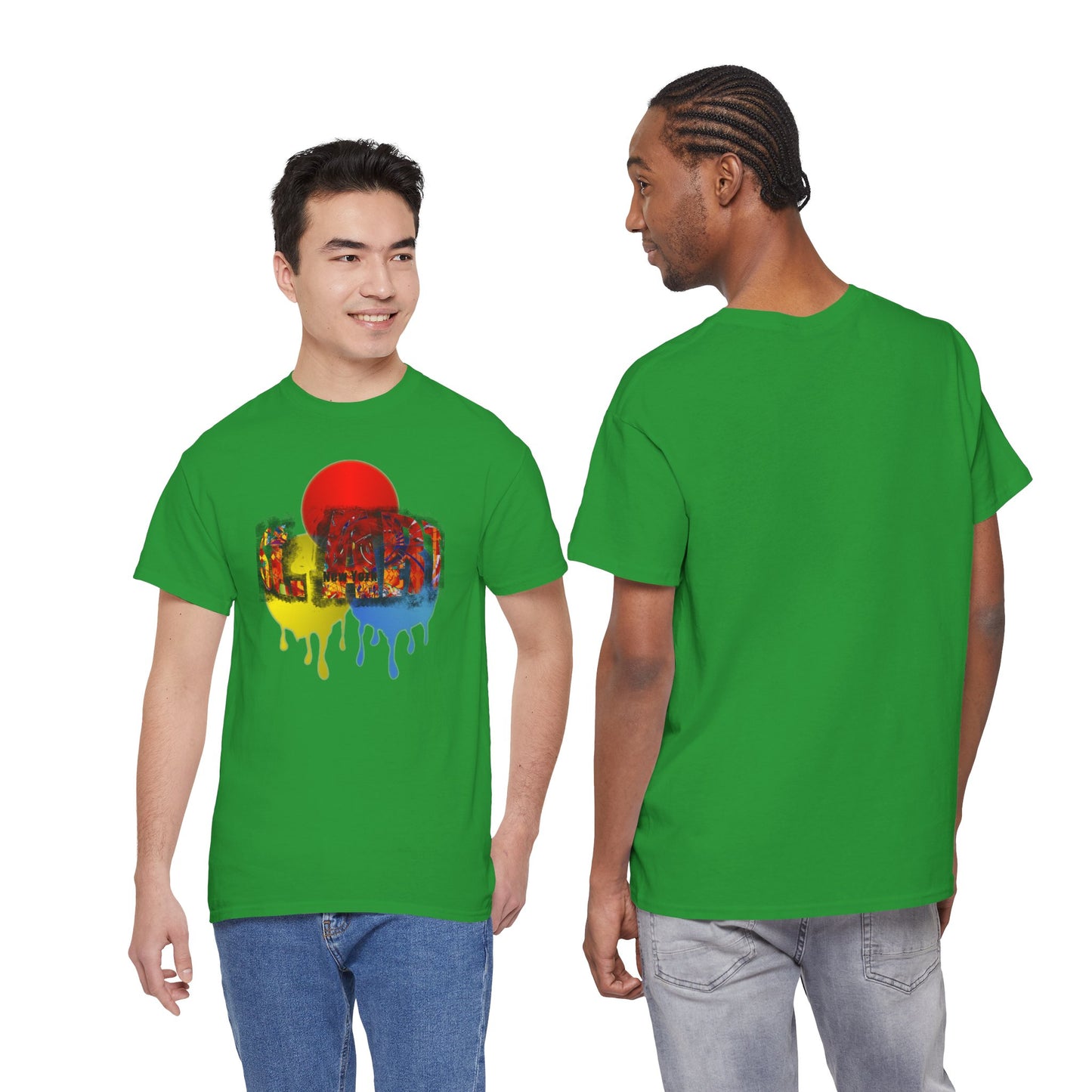 St.ART-NYC Logo Stencil Tee — Futuristic Streetwear Graphic T-Shirt