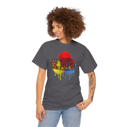 St.ART-NYC Logo Stencil Tee — Futuristic Streetwear Graphic T-Shirt