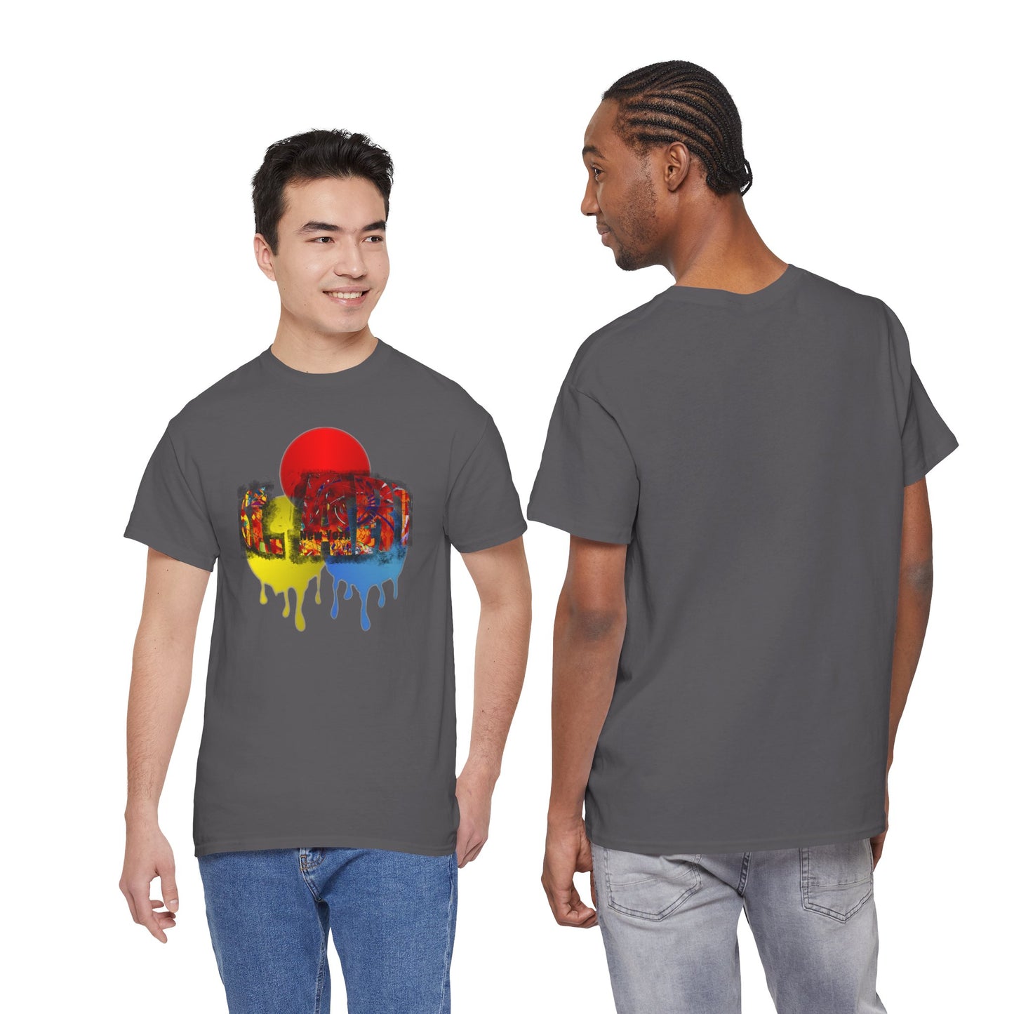 St.ART-NYC Logo Stencil Tee — Futuristic Streetwear Graphic T-Shirt