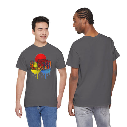 St.ART-NYC Logo Stencil Tee — Futuristic Streetwear Graphic T-Shirt