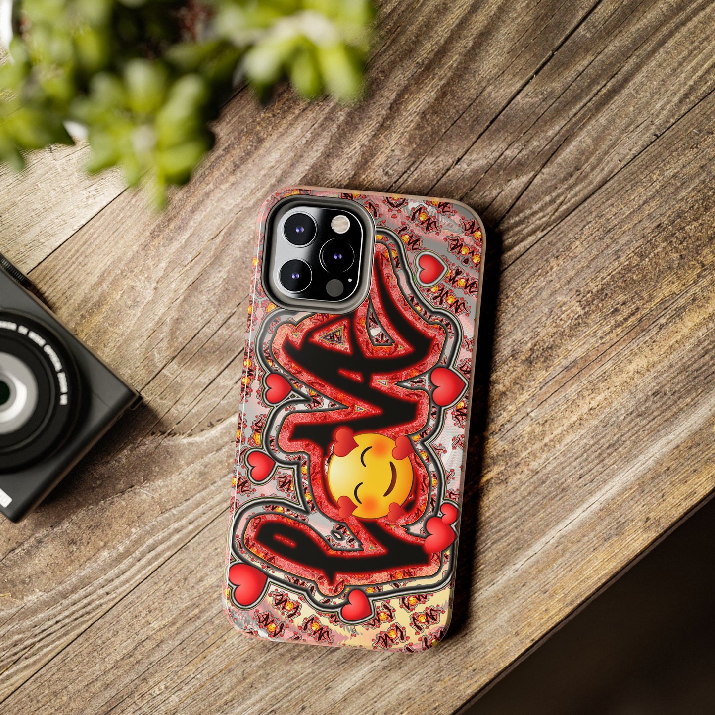 Love Emoji -Tough iPhone Cases