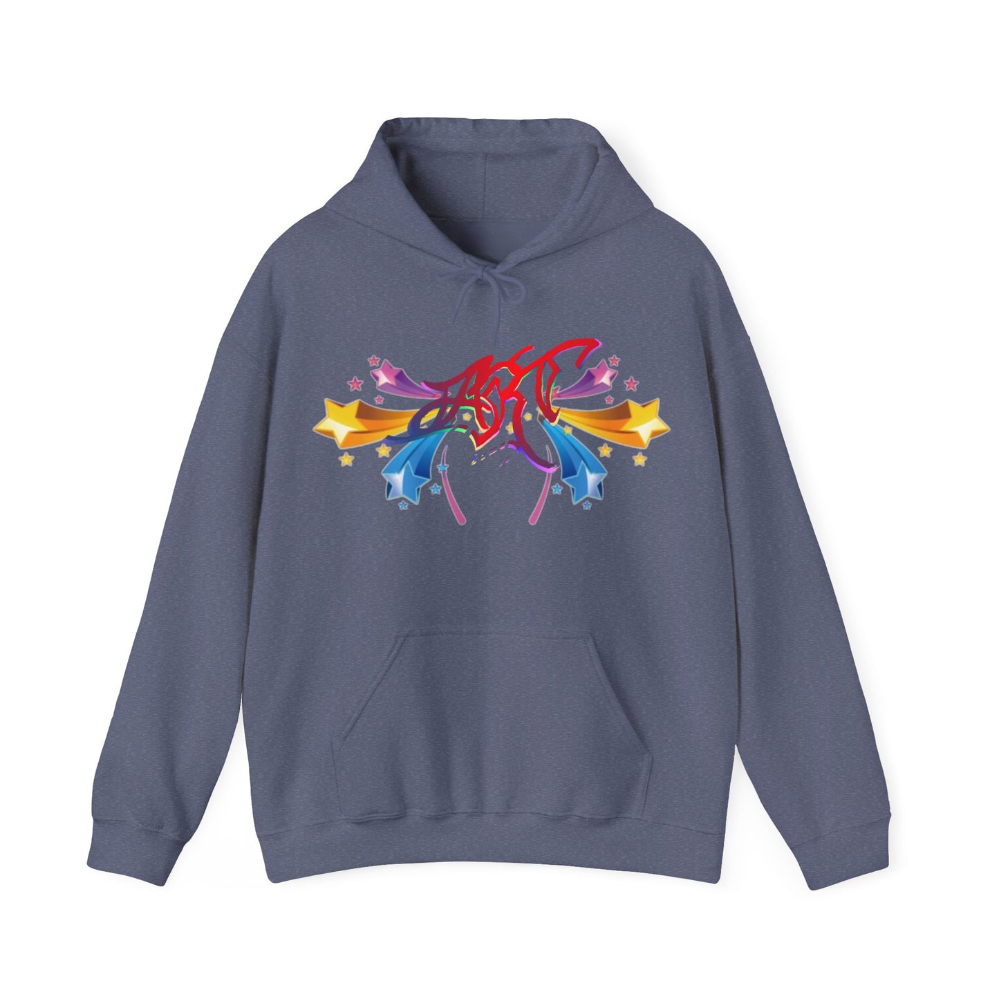 Star Burst Graffiti Hoodie — Luxury NYC Streetwear
