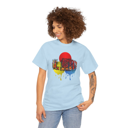 St.ART-NYC Logo Stencil Tee — Futuristic Streetwear Graphic T-Shirt