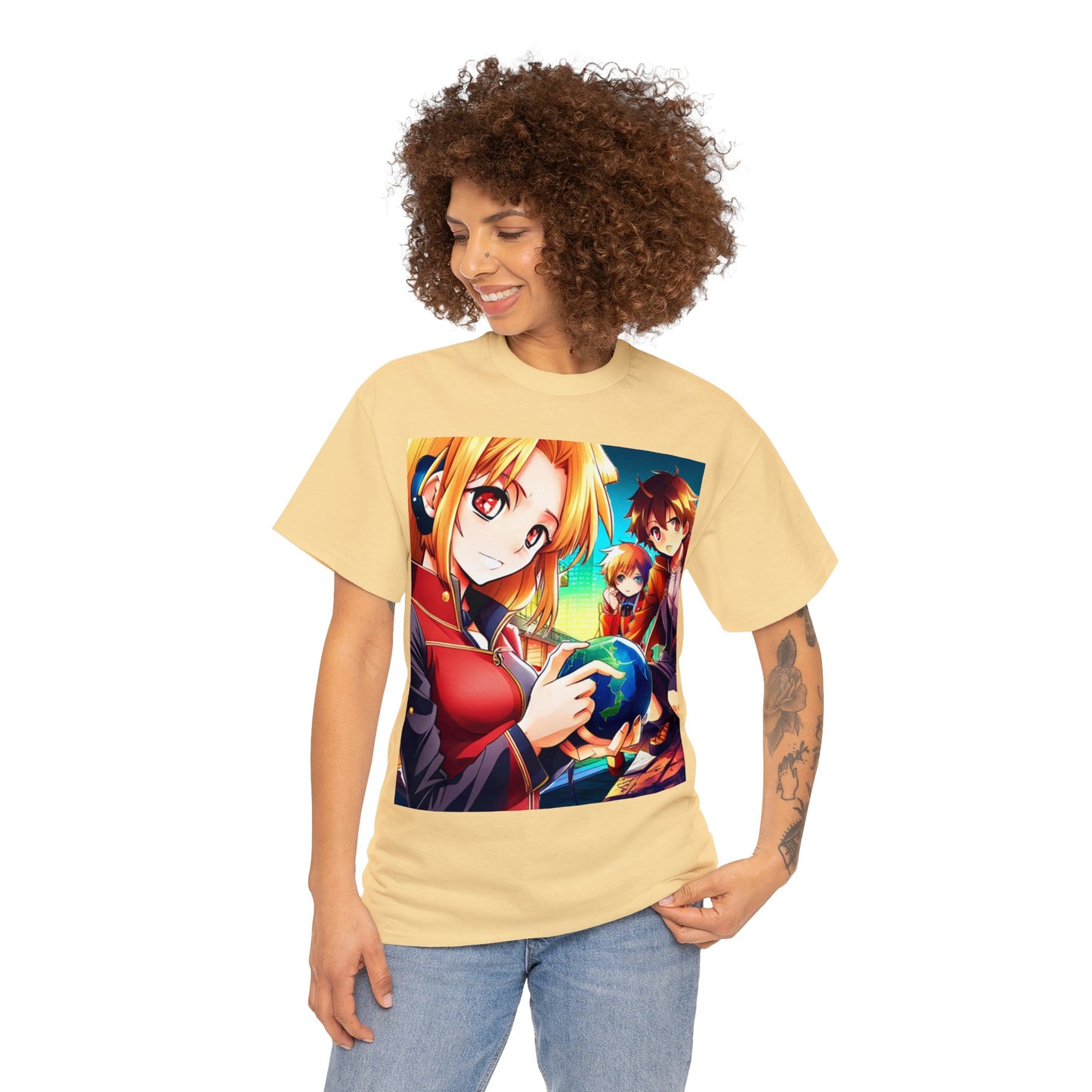 Anime Unisex Heavy Cotton Tee