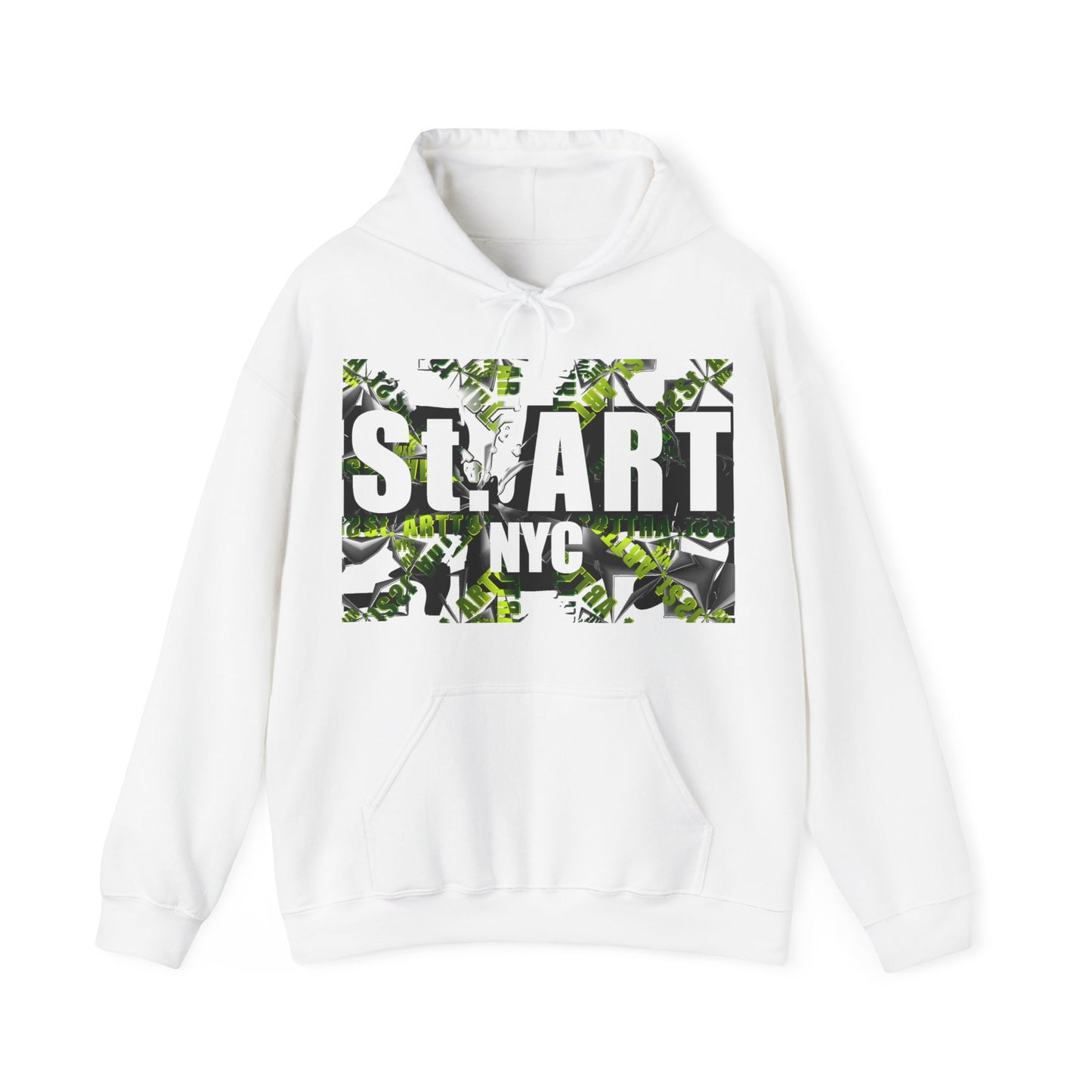 St. ART Reverse shaded graphic Hoodie