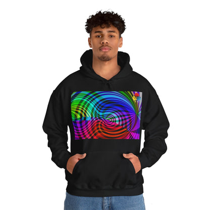 Colorfully Swirled Hoodie