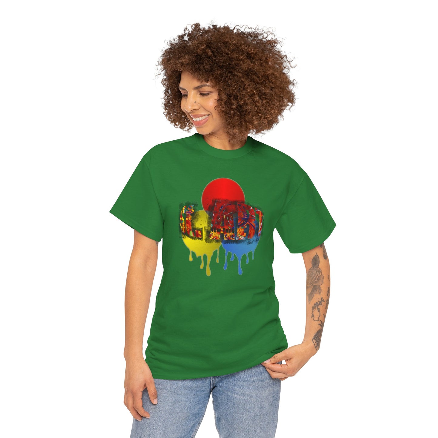 St.ART-NYC Logo Stencil Tee — Futuristic Streetwear Graphic T-Shirt