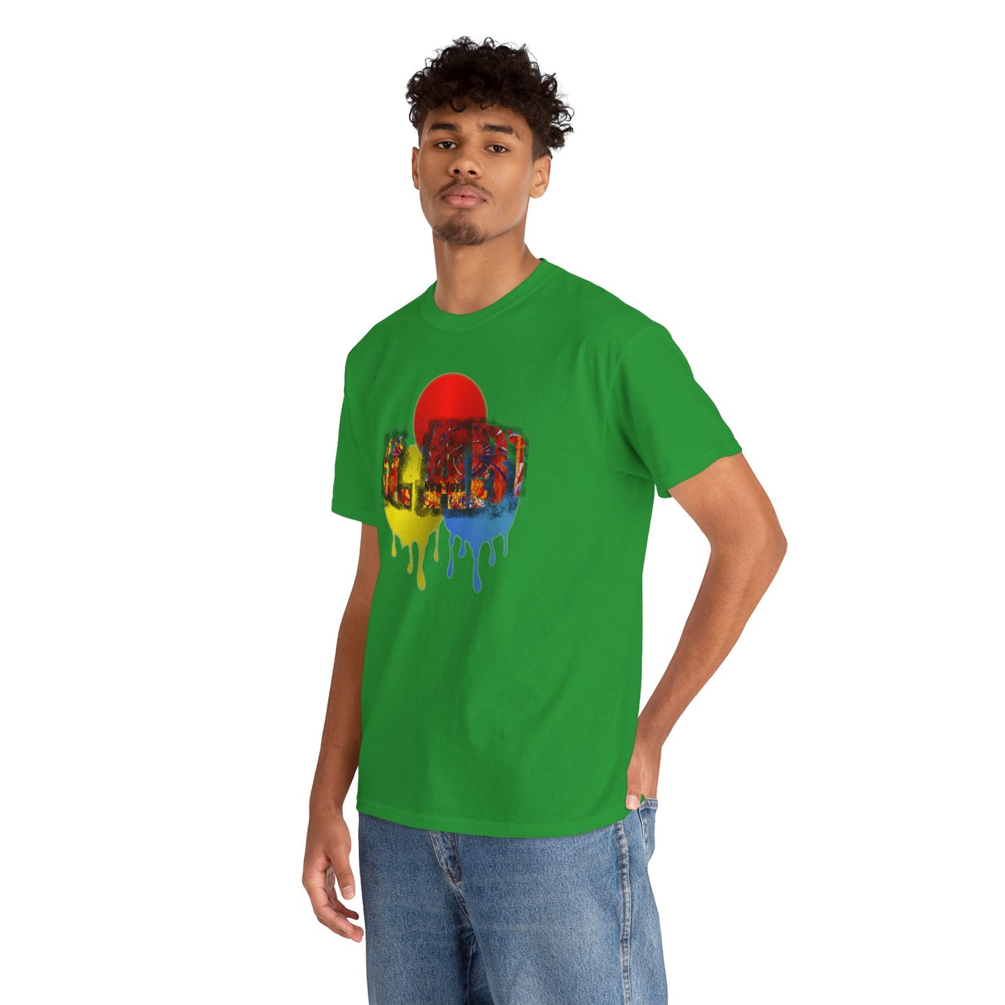St.ART-NYC Logo Stencil Tee — Futuristic Streetwear Graphic T-Shirt