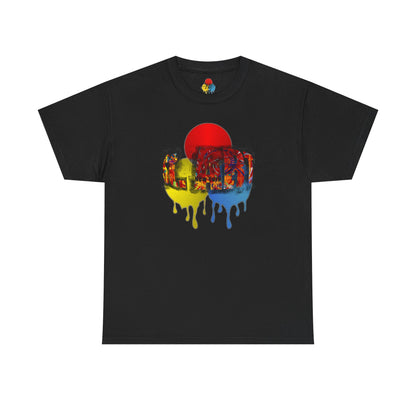 St.ART-NYC Logo Stencil Tee — Futuristic Streetwear Graphic T-Shirt
