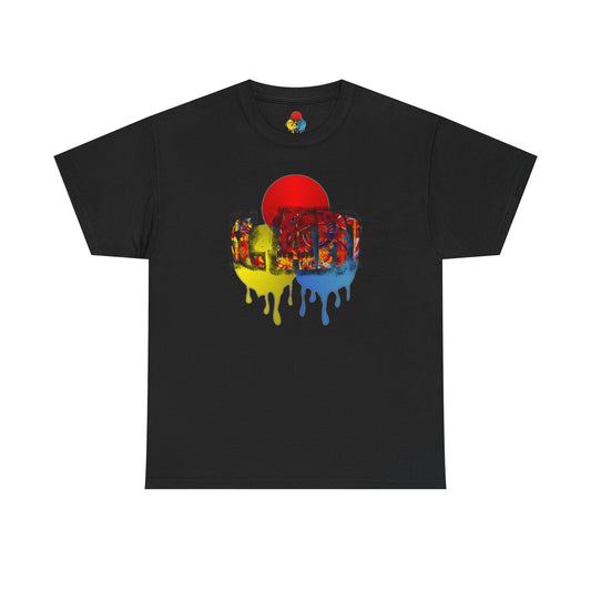 St.ART-NYC Logo Stencil Tee — Futuristic Streetwear Graphic T-Shirt