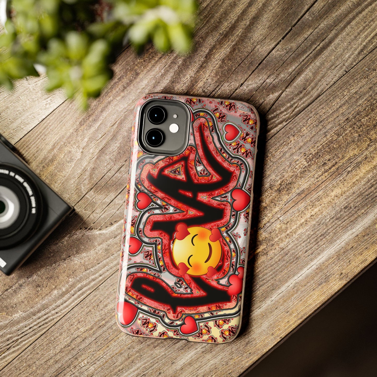 Love Emoji -Tough iPhone Cases