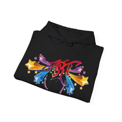 Star Burst Graffiti Hoodie — Luxury NYC Streetwear