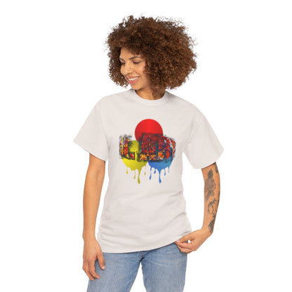 St.ART-NYC Logo Stencil Tee — Futuristic Streetwear Graphic T-Shirt